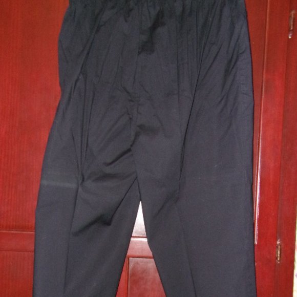 Cotton Black Pant-Size 22 - Picture 2 of 2